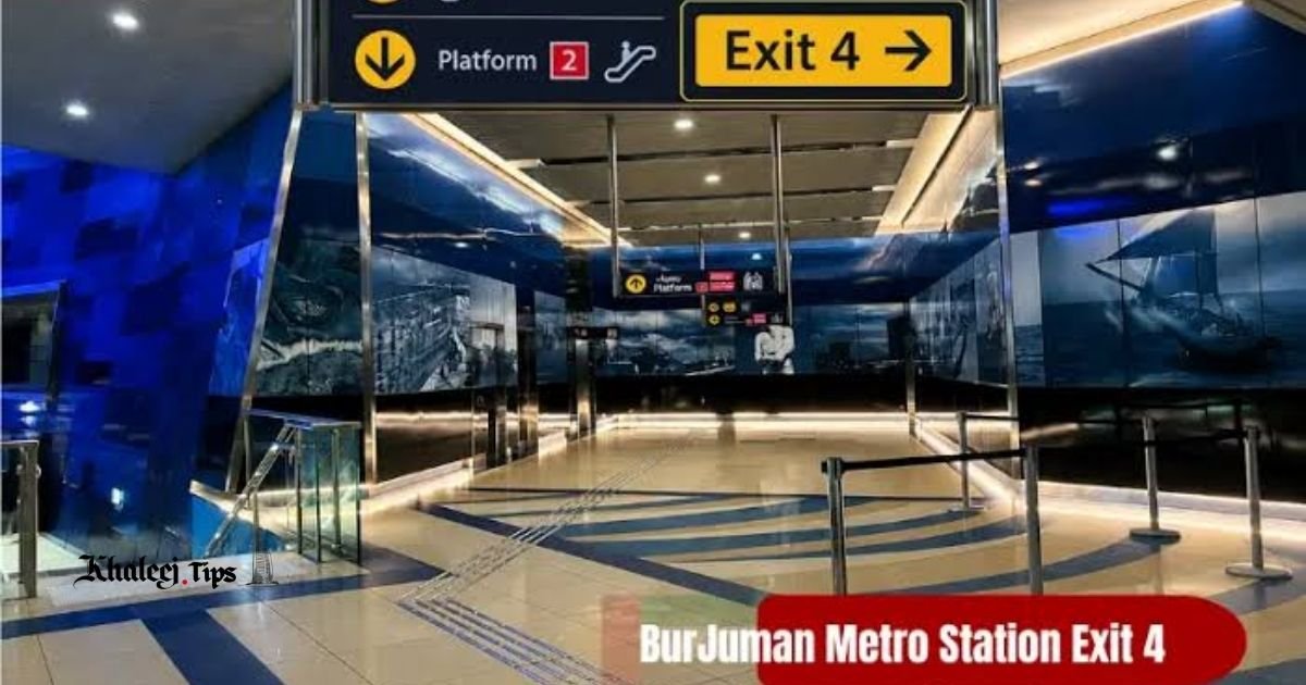 Burjuman Metro Station Exit 4
