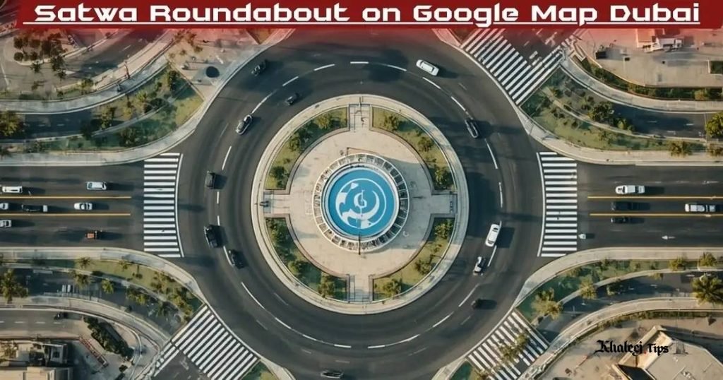 Satwa Roundabout Exact Location and Surrounding Roads