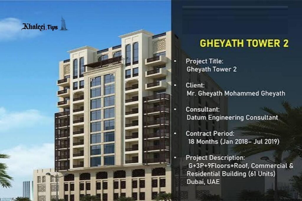 Gheyath Tower Dubai Residential and Commercial Units