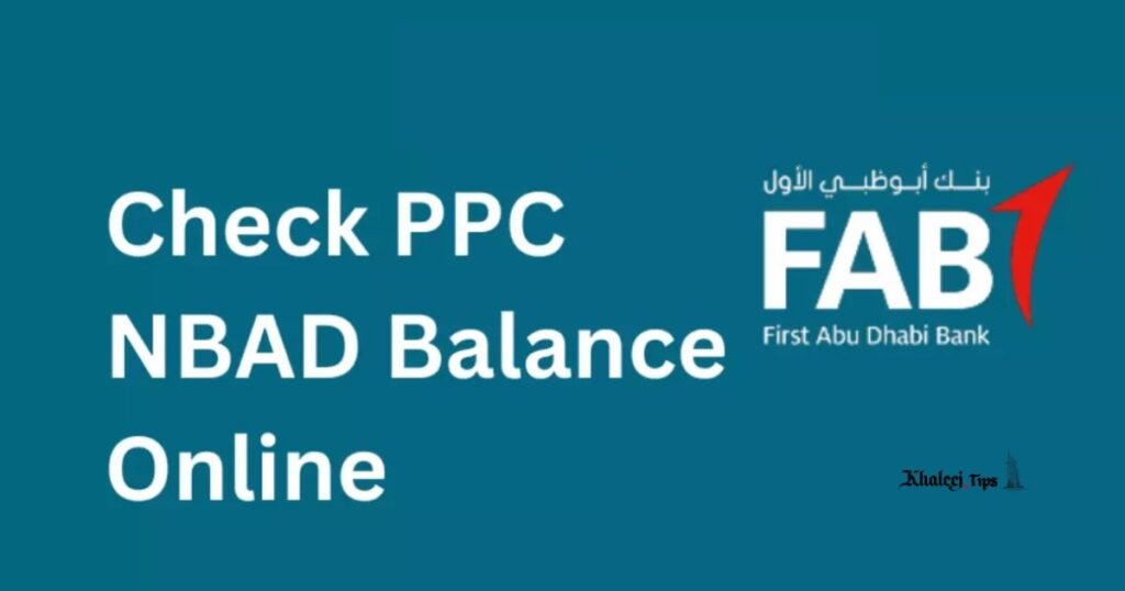 PPC NBAD Balance Check